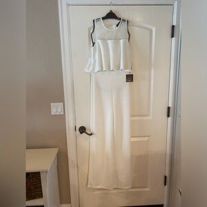 NWT white Lulus jumpsuit